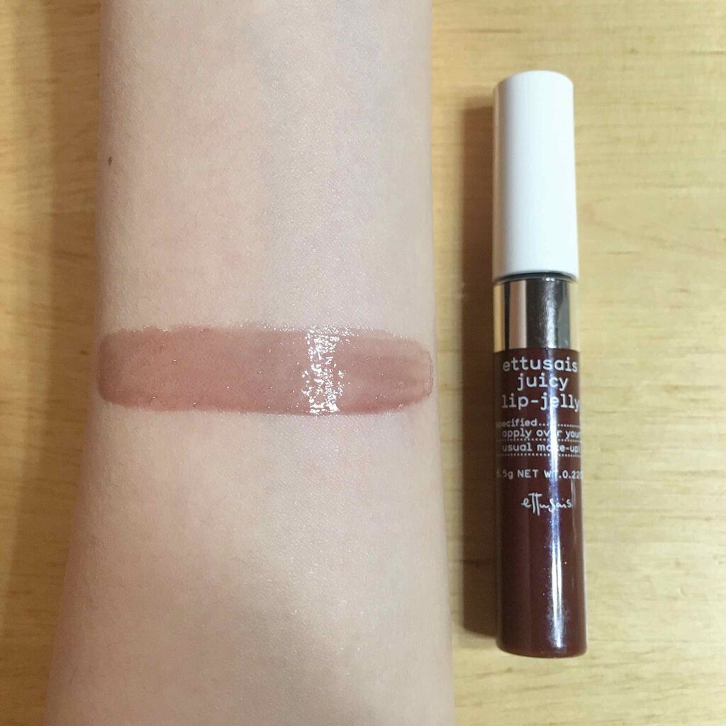 ジューシーリップジェル/ettusais/リップグロスを使ったクチコミ（3枚目）