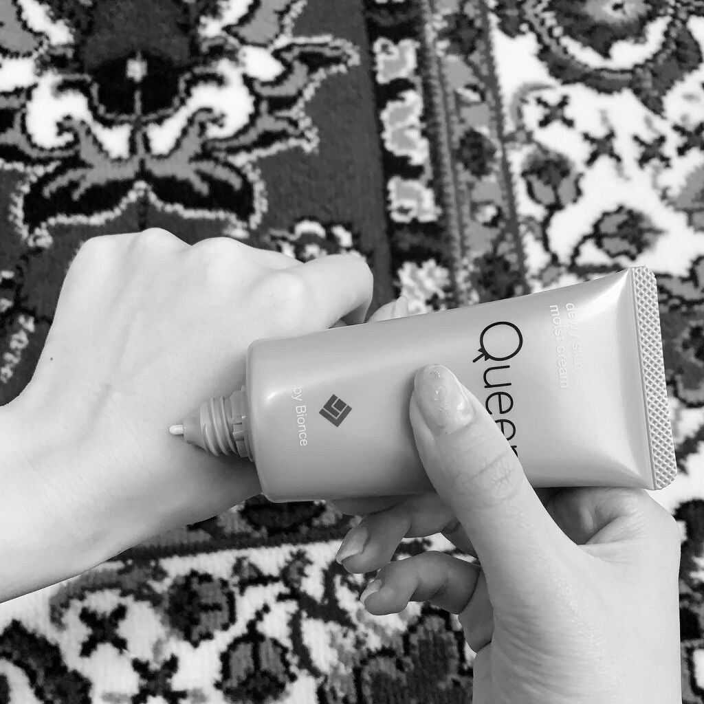 ツヤ肌モイストクリーム/Queen by Bionce/化粧下地を使ったクチコミ(2枚目)