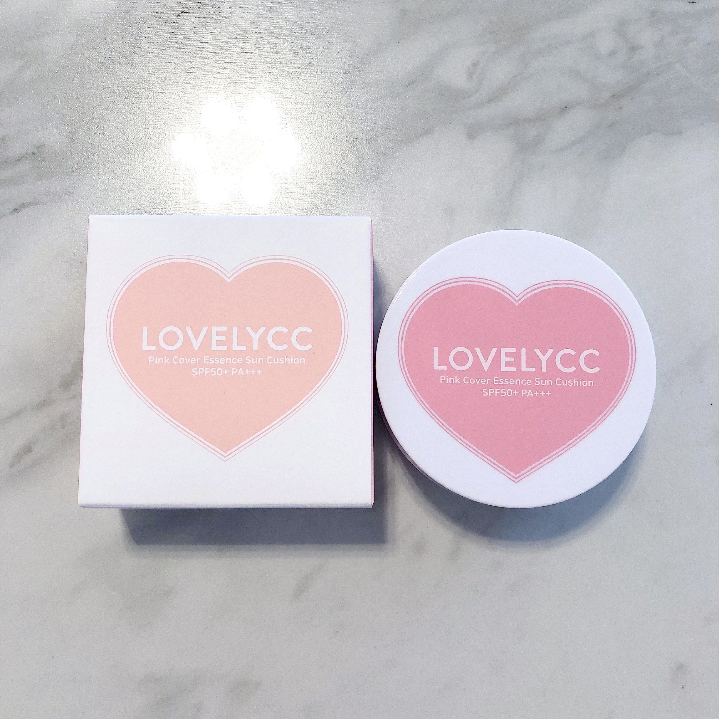 ピンクカバーエッセンスサンクッション/LOVELYCC/クッションファンデーションを使ったクチコミ（1枚目）