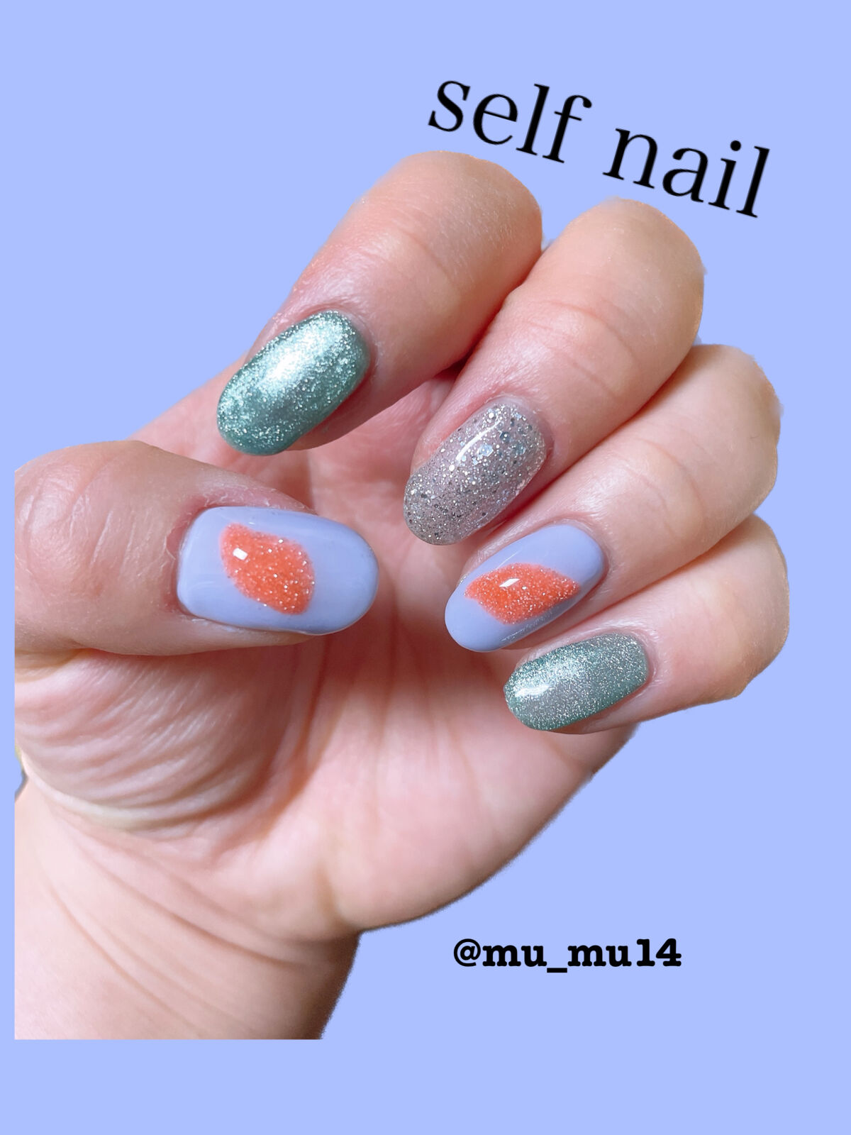 ジェルネイル（ライト対応）/セリア/ジェルネイルを使ったクチコミ（1枚目）