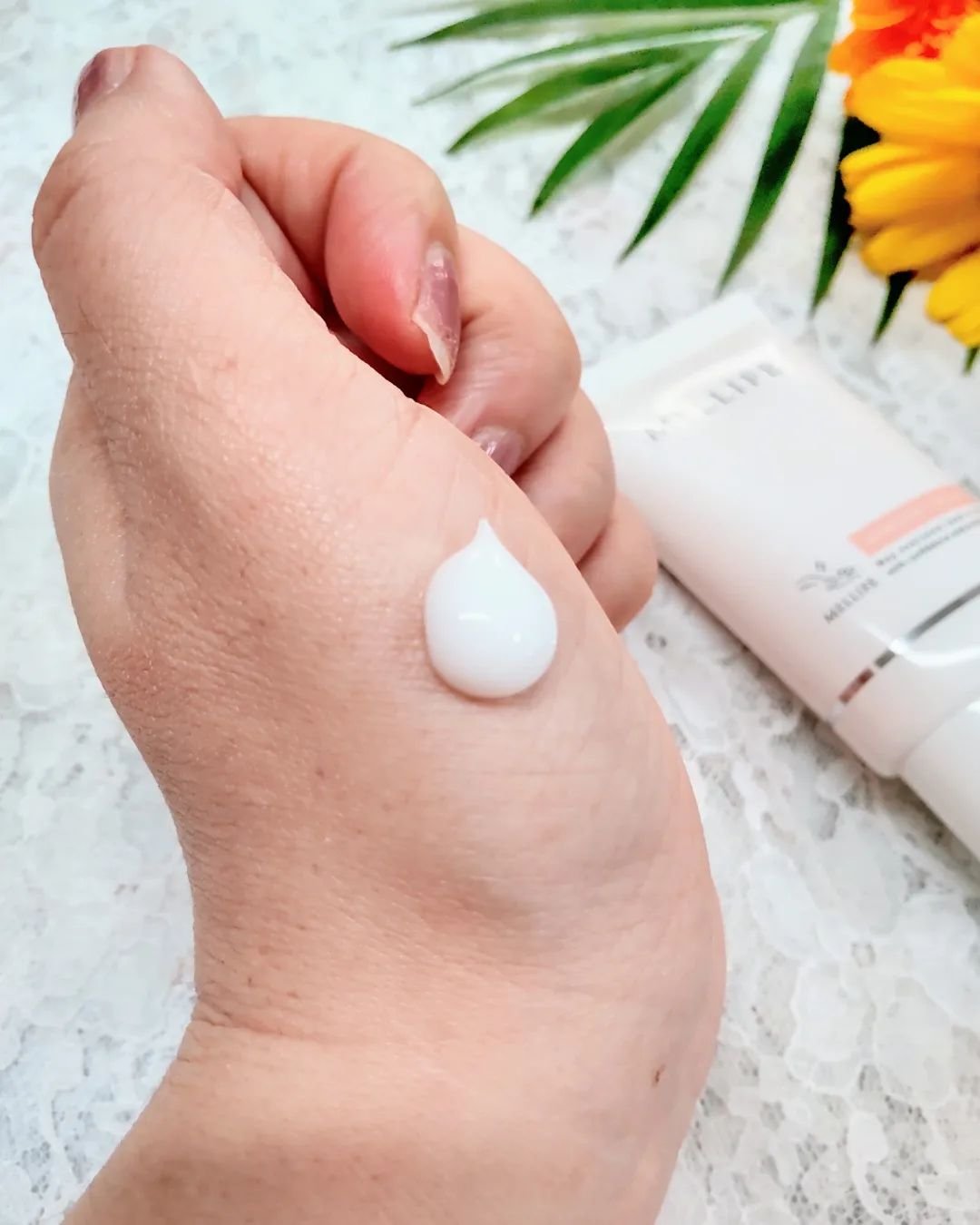 バリアクリーム/MELLIFE/フェイスクリームを使ったクチコミ（3枚目）