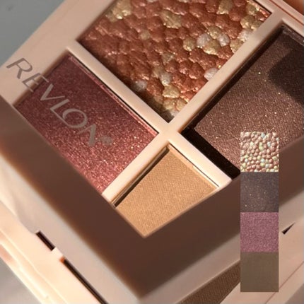 レブロン ダズル アイシャドウ クアッド/REVLON/アイシャドウパレットを使ったクチコミ(1枚目)
