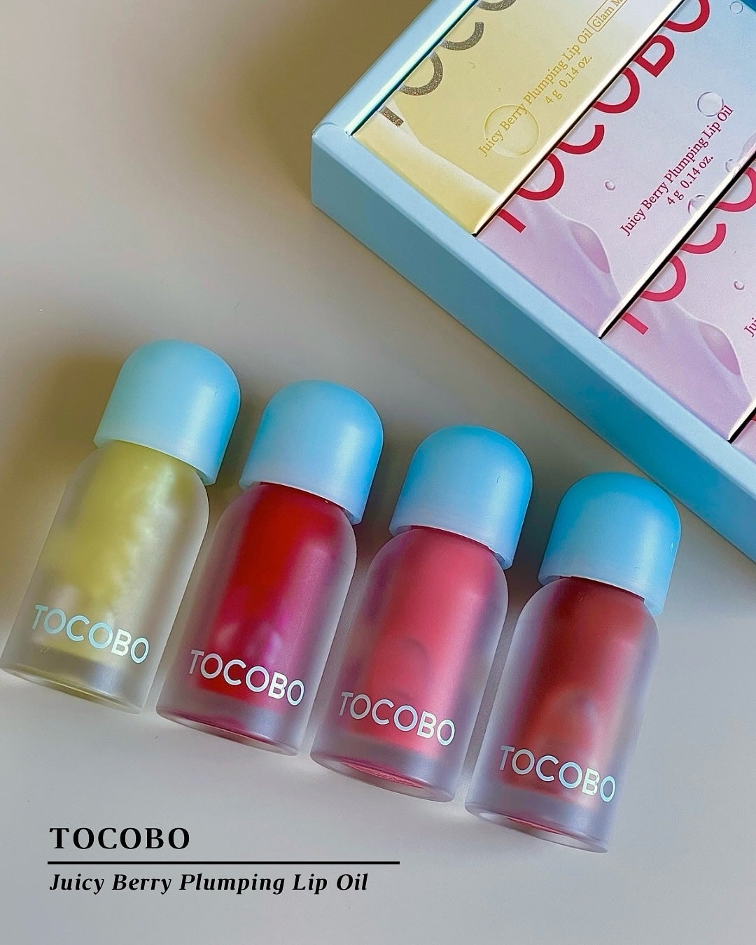 ジューシーベリープランピングリップオイル/TOCOBO/リップグロスを使ったクチコミ(1枚目)
