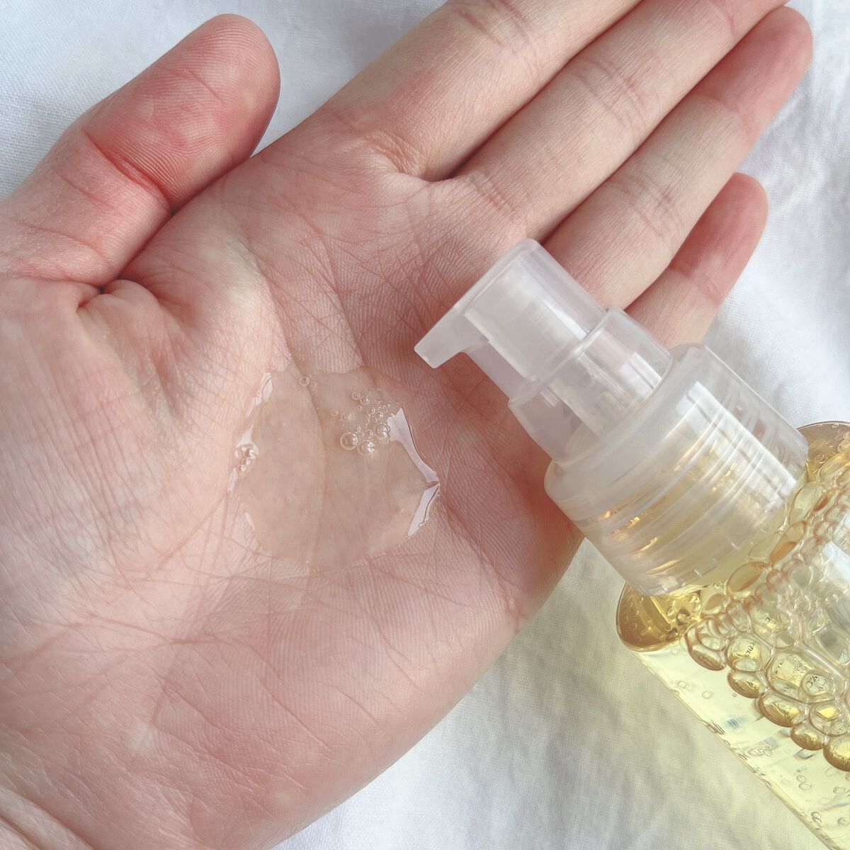 ゴールデンVC ブライト カプセルドリップ/fracora/化粧水を使ったクチコミ（3枚目）