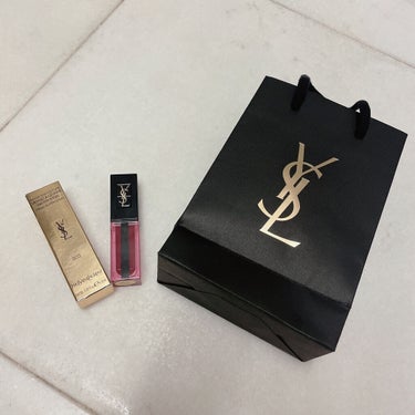 ルージュ ピュールクチュール ヴェルニ ウォーターステイン 603 イン ベリー ディープ/YVES SAINT LAURENT BEAUTE/口紅を使ったクチコミ（2枚目）