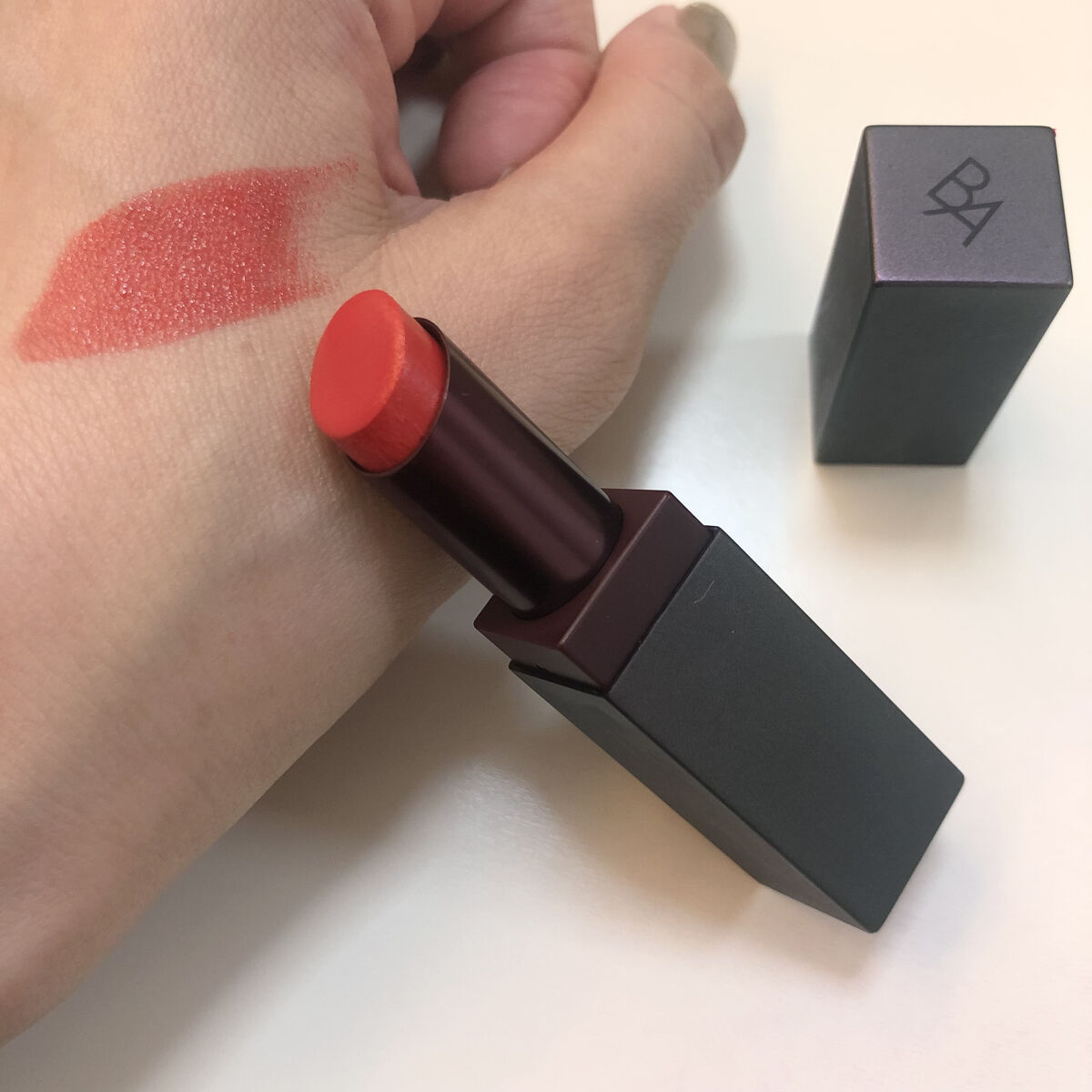 B.A カラーズ リップスティック OR（オレンジ）/B.A/口紅を使ったクチコミ（2枚目）