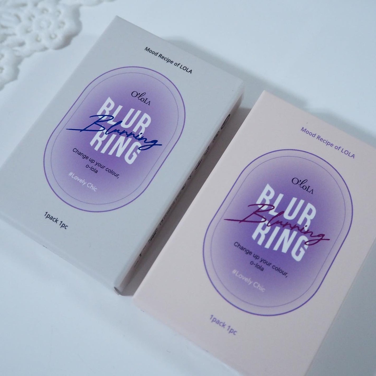 ブラーリング/OLOLA/カラーコンタクトレンズを使ったクチコミ(7枚目)