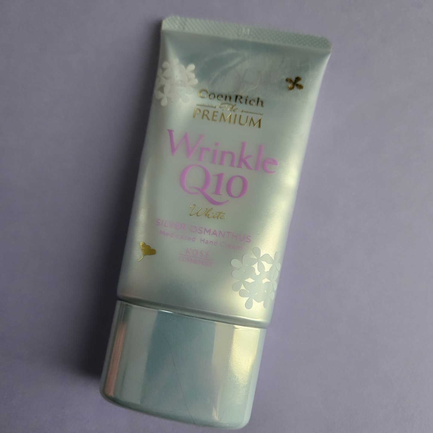コエンリッチ　ザ　プレミアム　　薬用リンクルホワイト　ハンドクリーム　銀木犀の香り【医薬部外品】/コエンリッチQ10/ハンドクリームを使ったクチコミ（1枚目）