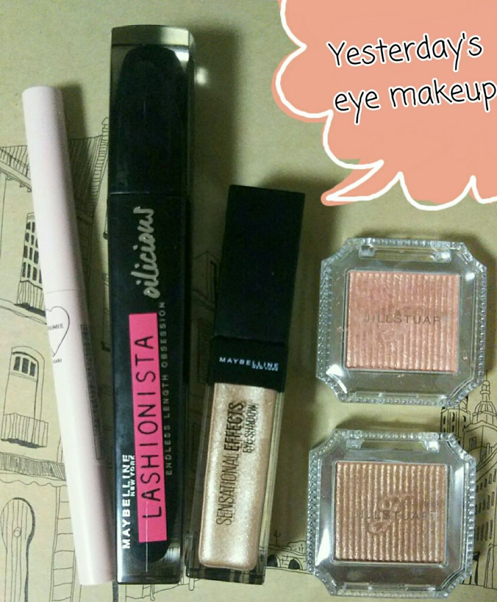 アイコニックルック アイシャドウ/JILL STUART/単色アイシャドウを使ったクチコミ（1枚目）