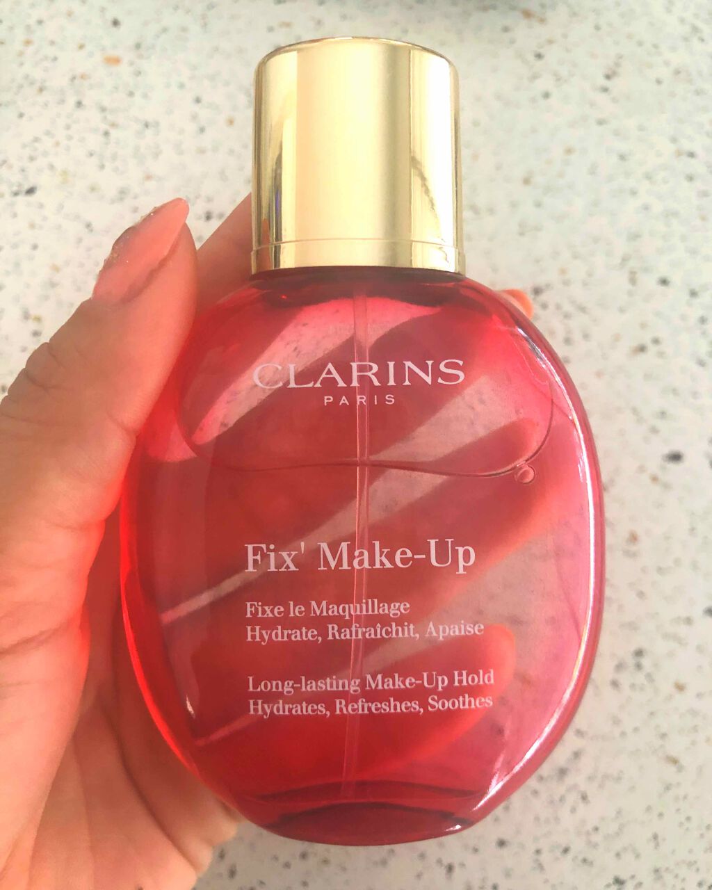 フィックス メイクアップ/CLARINS/ミスト状化粧水を使ったクチコミ(1枚目)