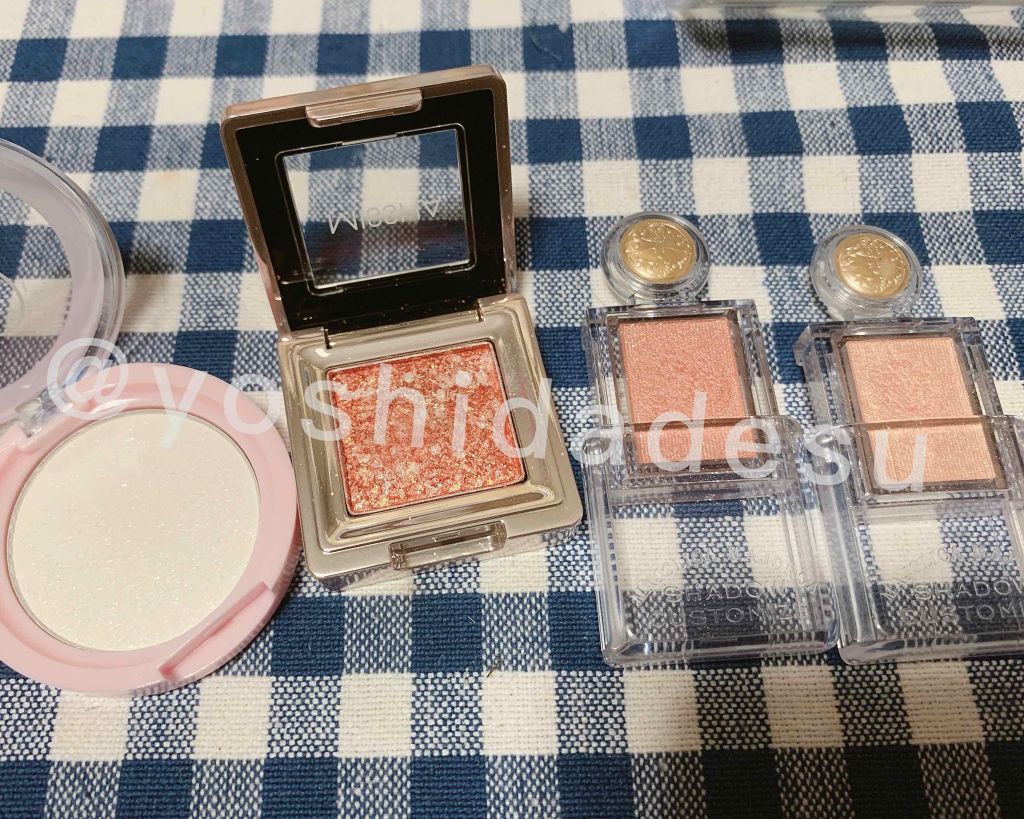 ダイソー×IT GIRL アイシャドウ 星空のまたたき/DAISO/単色アイシャドウを使ったクチコミ（3枚目）