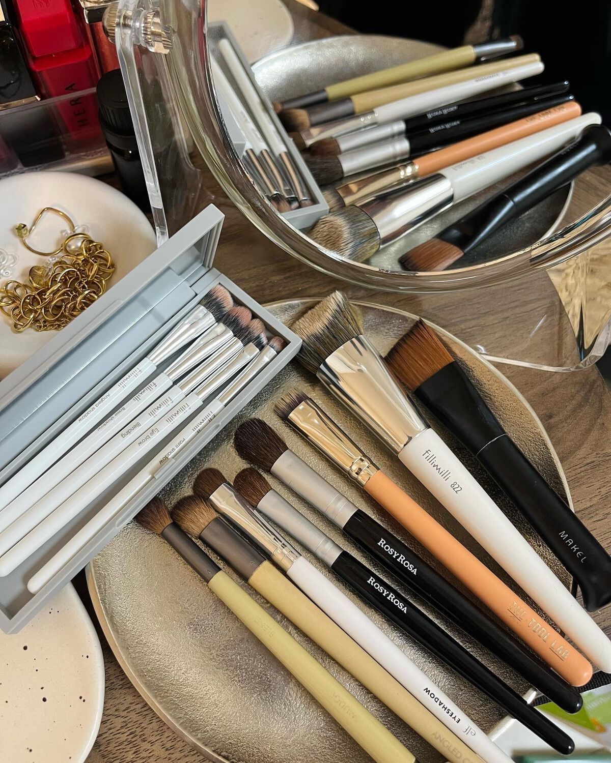 108/232 パーフェクトキット/THE TOOL LAB/メイクブラシを使ったクチコミ（1枚目）