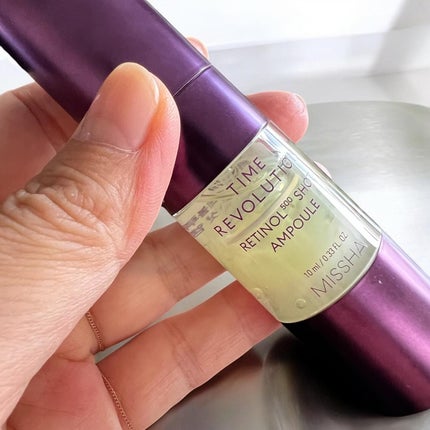 ミシャ タイムレボリューション レチ500ショット美容液/MISSHA/美容液を使ったクチコミ(3枚目)