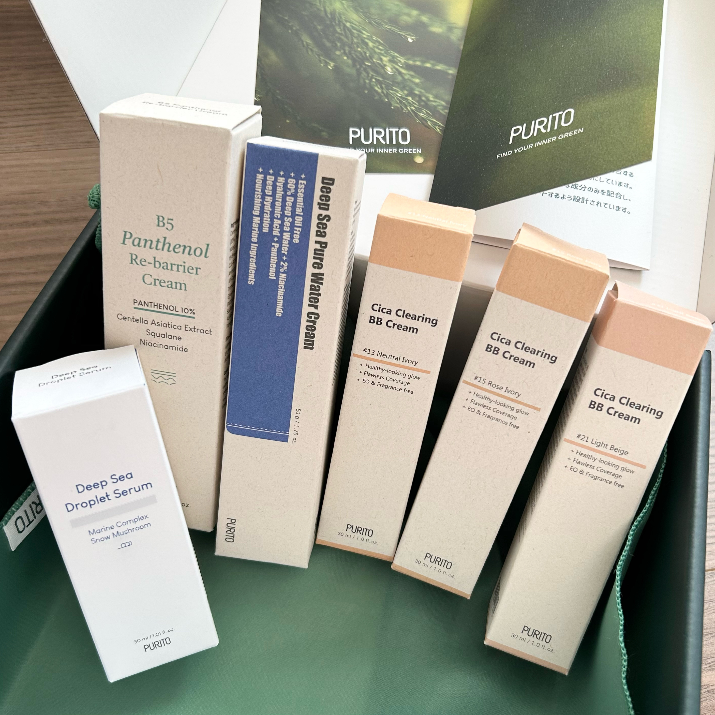 Cica Clearing BB Cream 21ライトベージュ/PURITO/化粧下地を使ったクチコミ（1枚目）