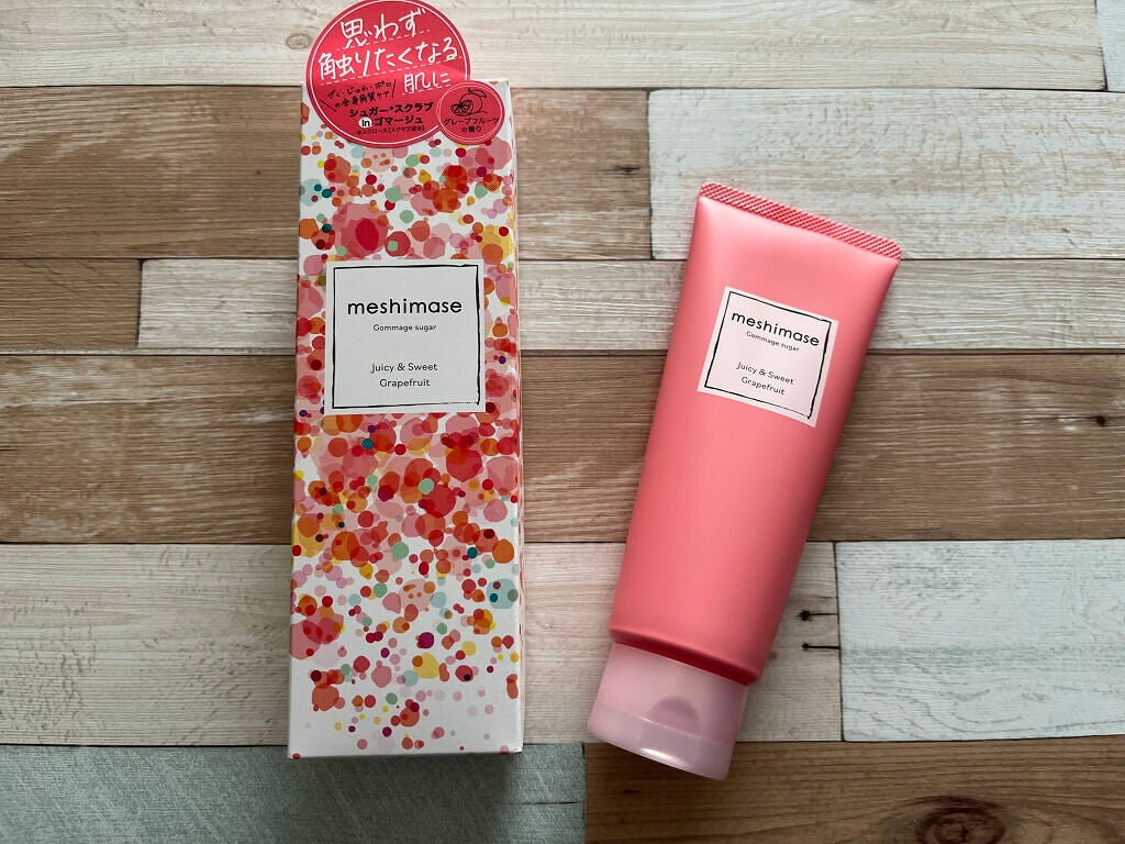 ゴマージュシュガー/meshimase/ボディスクラブを使ったクチコミ(1枚目)
