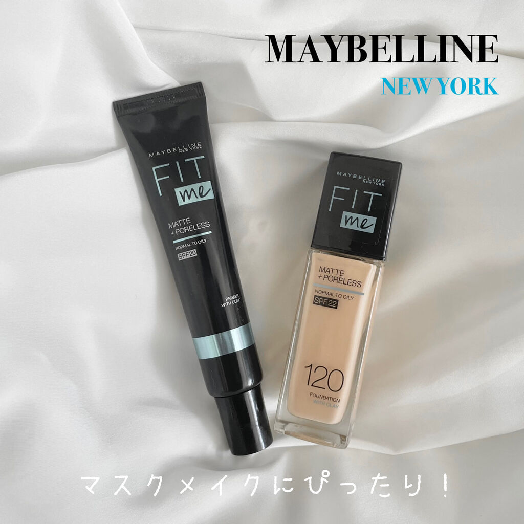 フィットミー リキッドファンデーション R/MAYBELLINE NEW YORK/リキッドファンデーションを使ったクチコミ（1枚目）