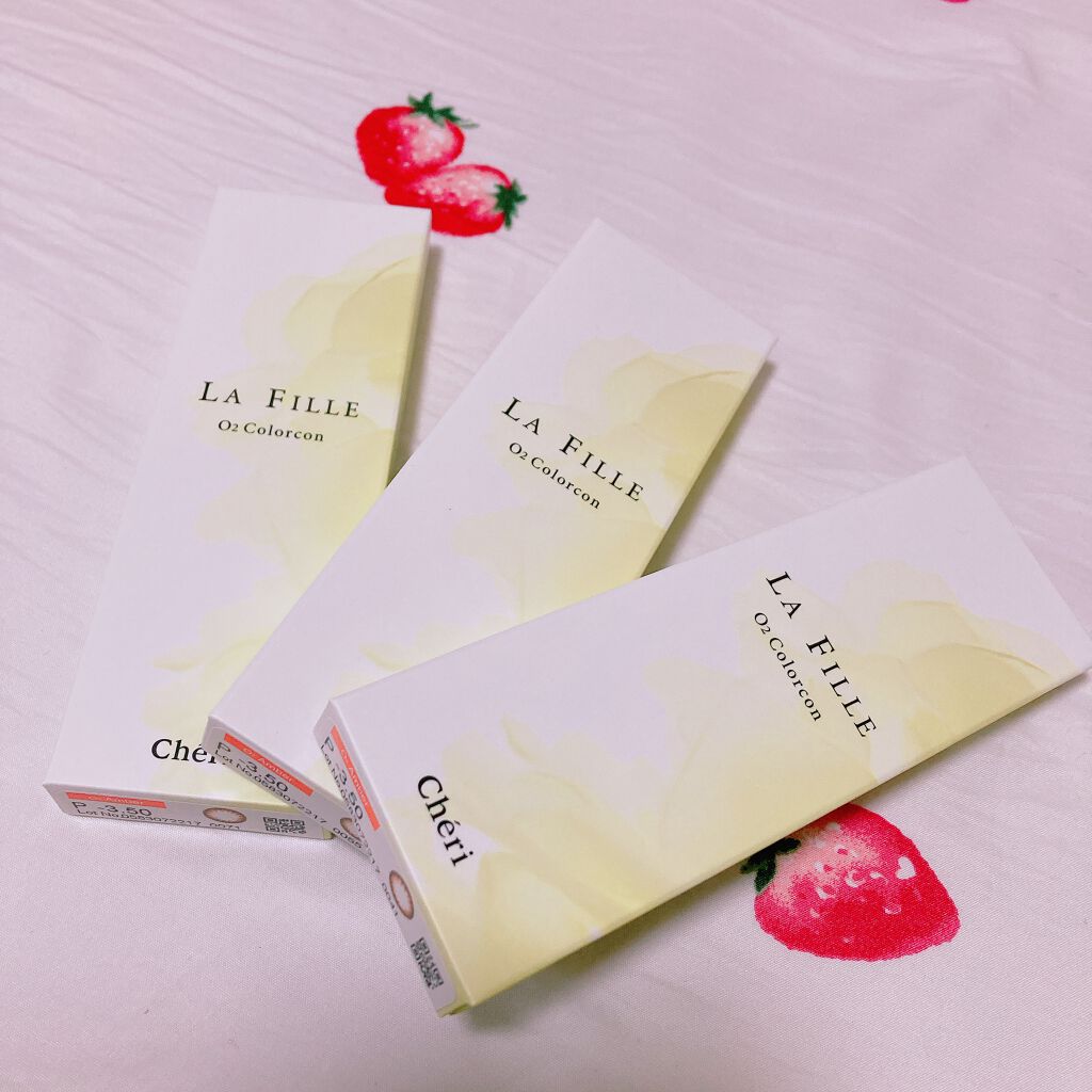 LA FILLE (ラ・フィーユ)/LA FILLE/カラーコンタクトレンズを使ったクチコミ(1枚目)