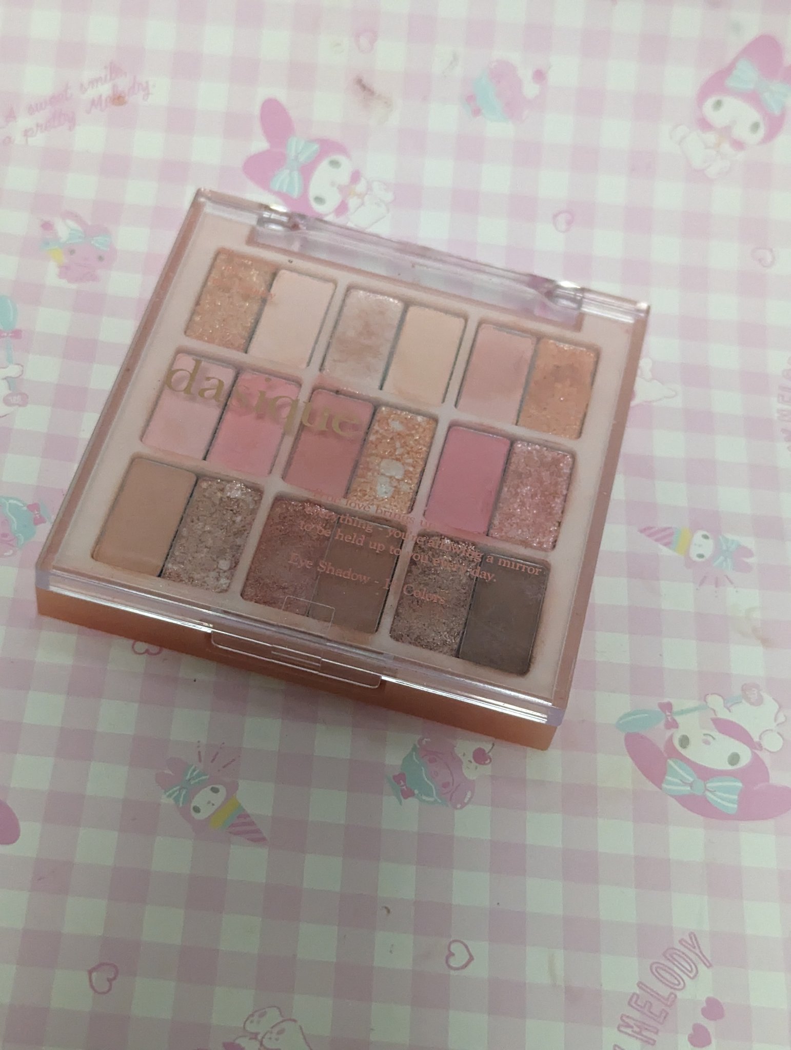 シャドウパレット 23 サマーコーラル/dasique/アイシャドウパレットを使ったクチコミ（2枚目）