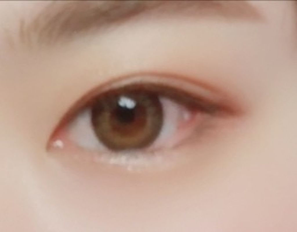 ビュームワンデー クラッシーベージュ/ビューム/ワンデー（１DAY）カラコンを使ったクチコミ（3枚目）