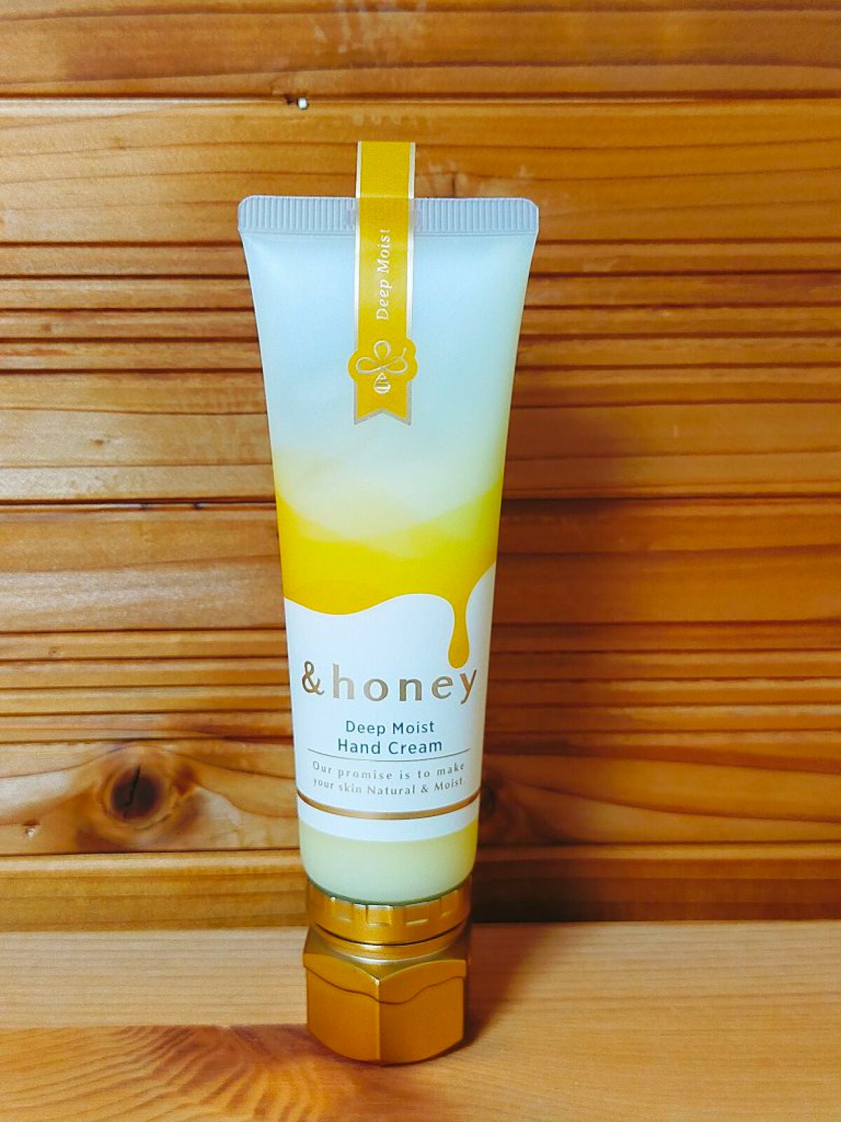 アンドハニー ディープモイスト ハンドクリーム/&honey/ハンドクリームを使ったクチコミ(2枚目)