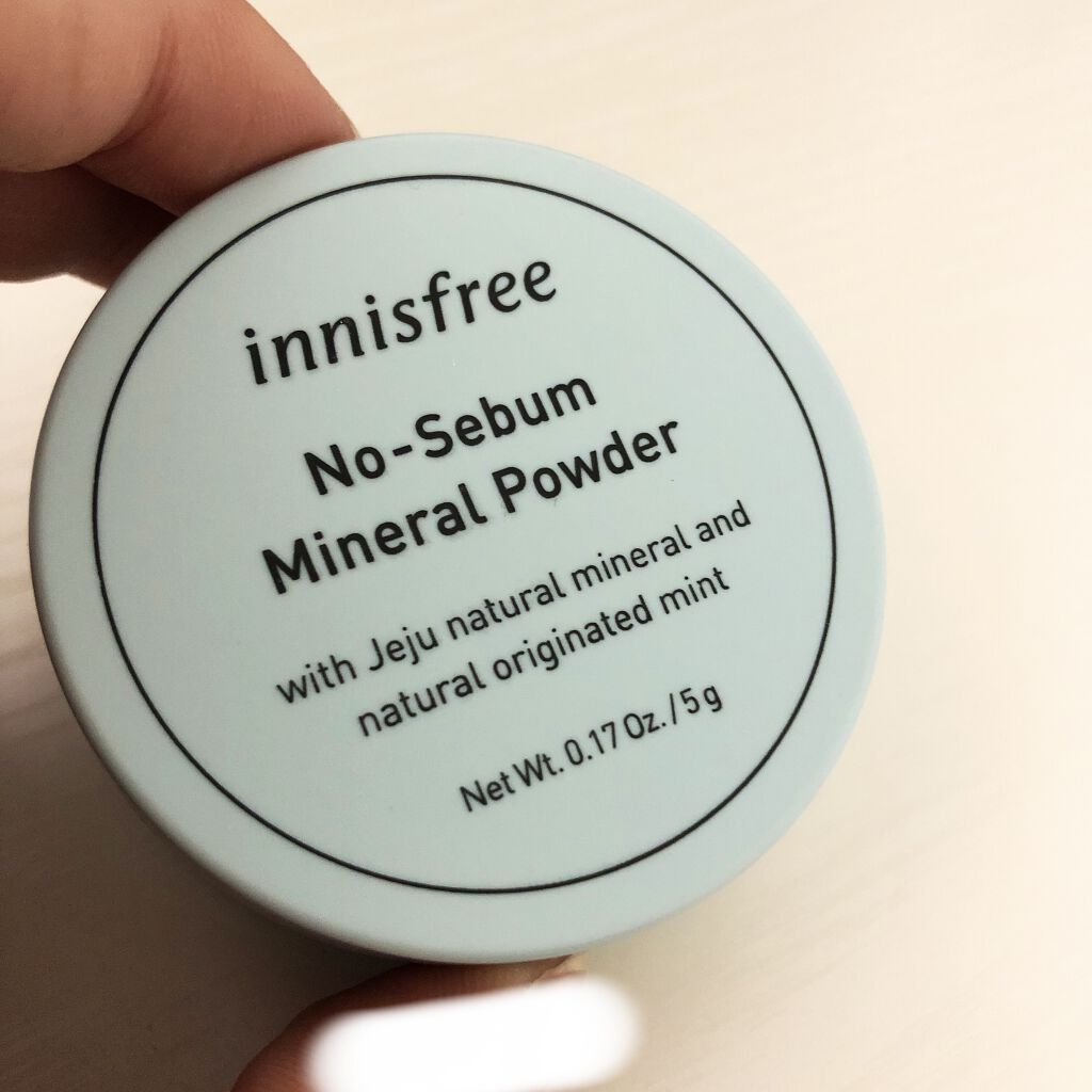 ノーセバム ミネラルパウダー/innisfree/ルースパウダーを使ったクチコミ（1枚目）