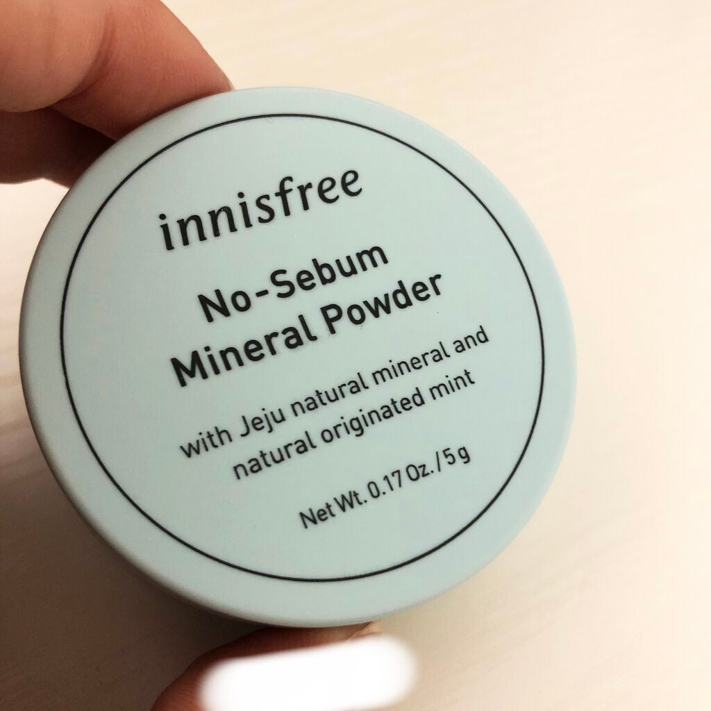 ノーセバム ミネラルパウダー/innisfree/ルースパウダーを使ったクチコミ(1枚目)