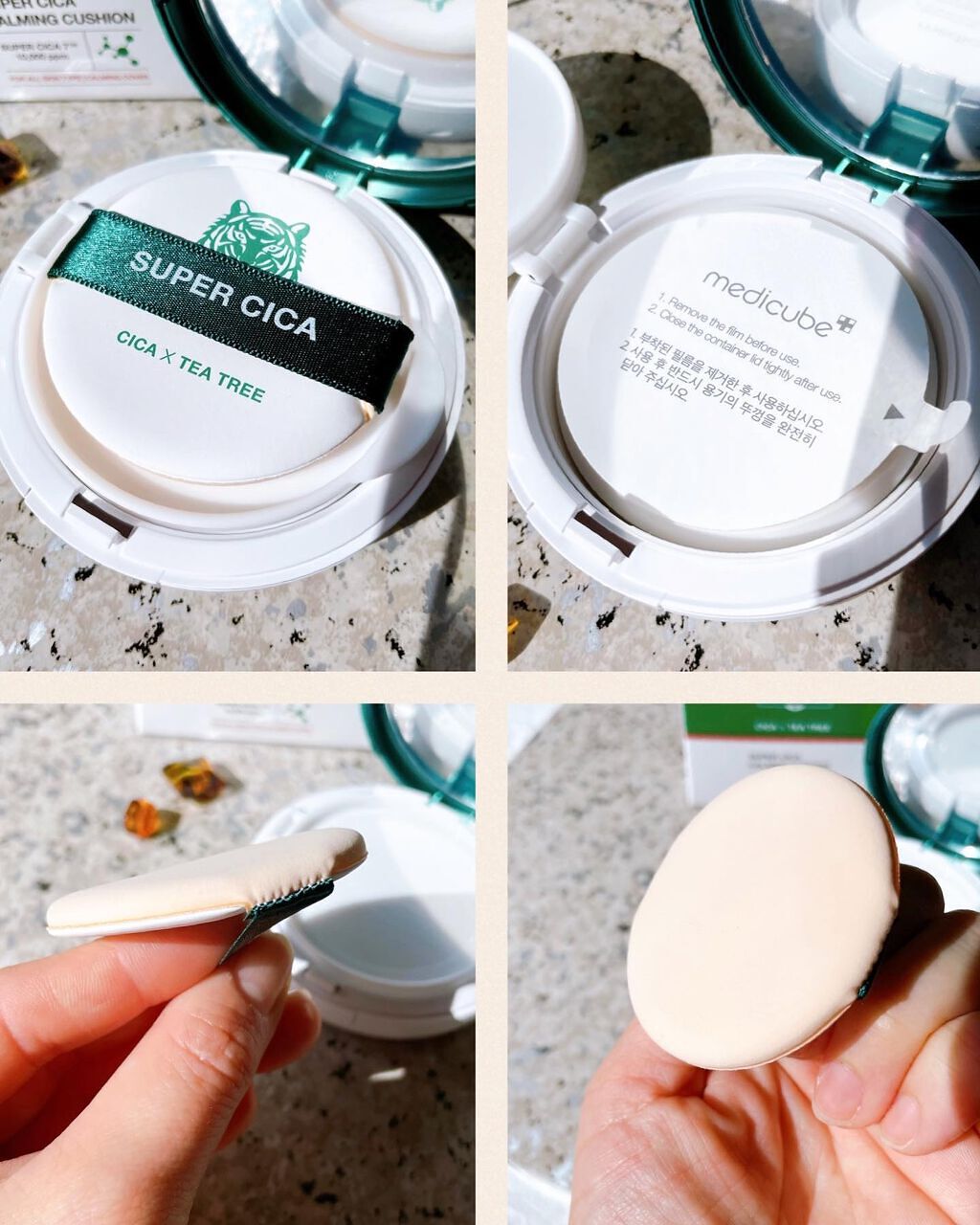 スーパーシカクッション/MEDICUBE/クッションファンデーションを使ったクチコミ（2枚目）