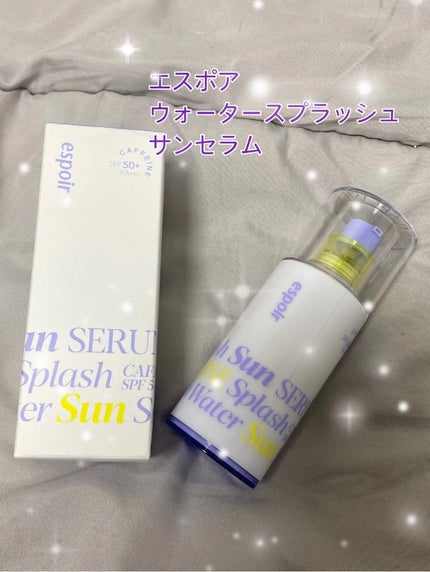 エスポア ウォータースプラッシュサンセラム/espoir/日焼け止めクリームを使ったクチコミ(1枚目)
