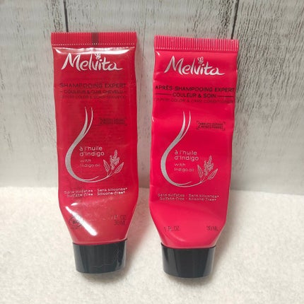 インディゴオイル シャンプー シャイン&スカルプ/コンディショナー シャイン&スカルプ/Melvita/市販シャンプーを使ったクチコミ(1枚目)