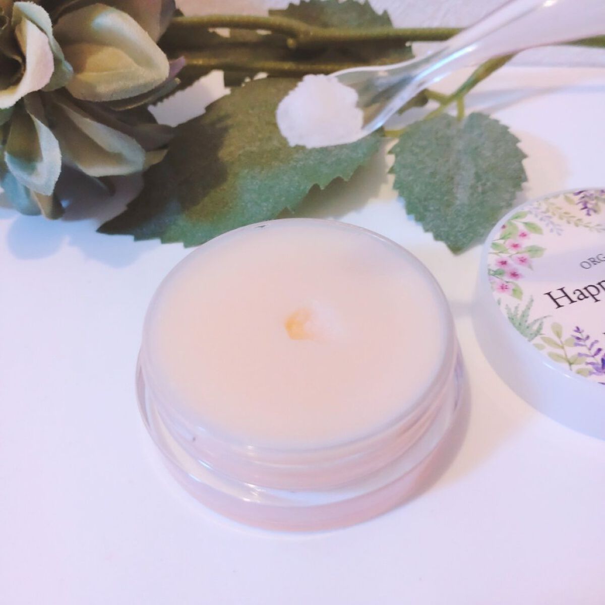 ボタニカル オーガニックライスバーム/ハッピーナチュラル/フェイスバームを使ったクチコミ（3枚目）