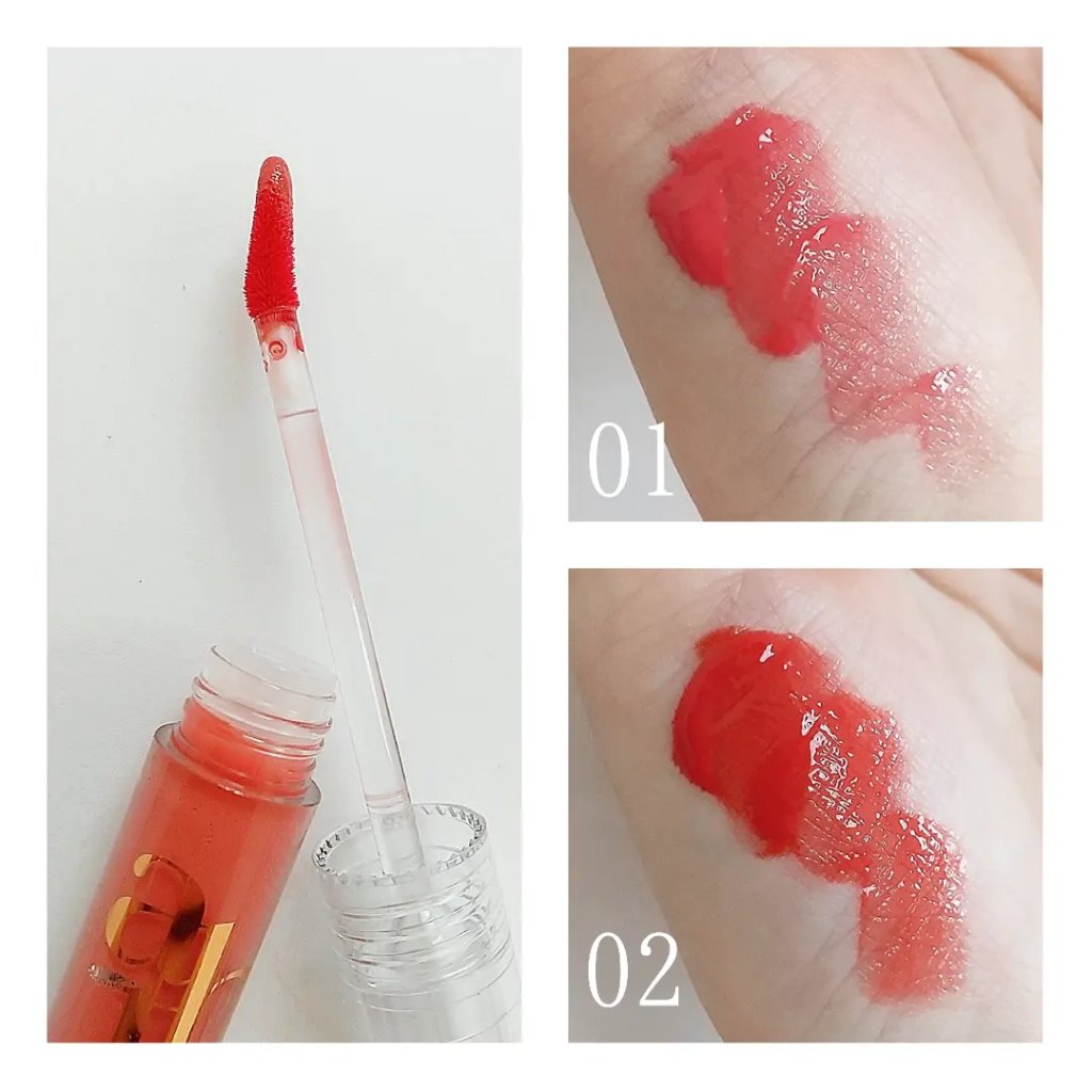 トゥインクルリップグロウ/ahatt/リップグロスを使ったクチコミ（2枚目）