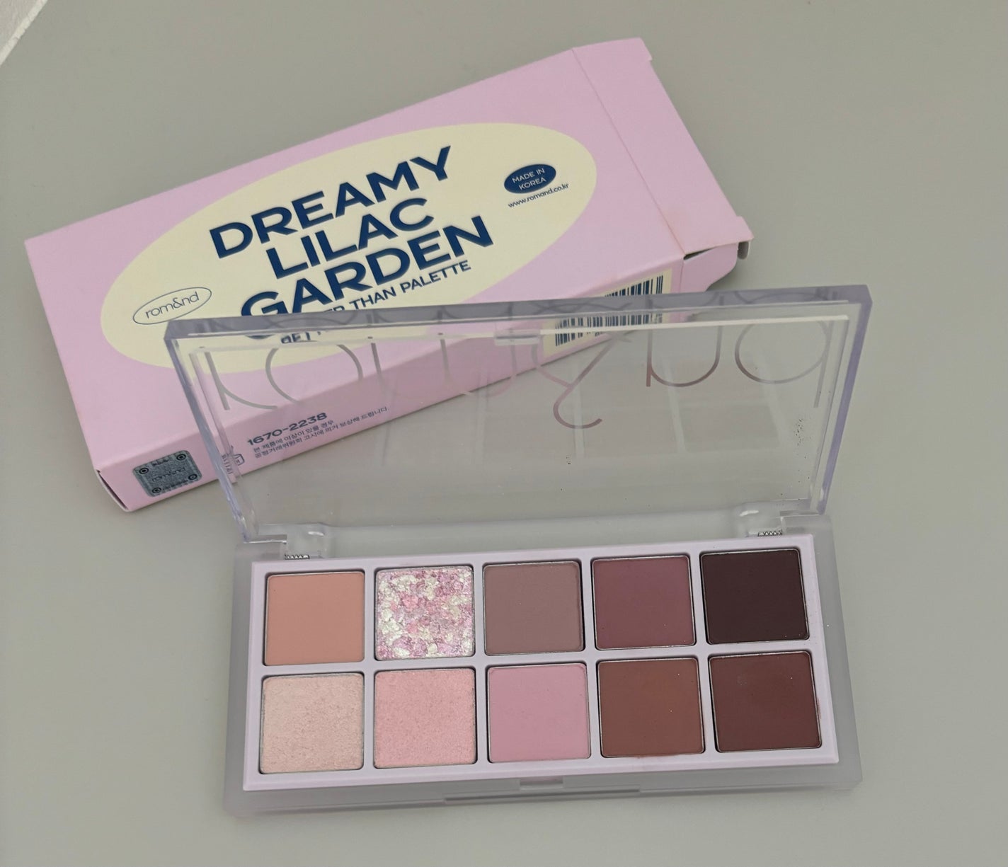 ベターザンパレット/rom&nd/アイシャドウパレットを使ったクチコミ(3枚目)