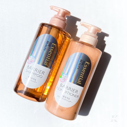 ザビューティ 髪のキメ美容素髪を守る バリアシャンプー/コンディショナー/エッセンシャル/シャンプー・コンディショナーを使ったクチコミ(1枚目)