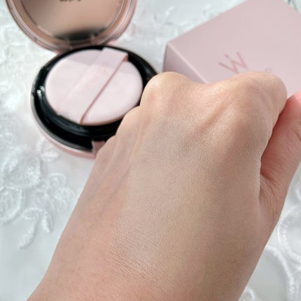 ウォンジョンヨ フィッティングクッション ラスティング 03 ペールベージュ/Wonjungyo/クッションファンデーションを使ったクチコミ(3枚目)