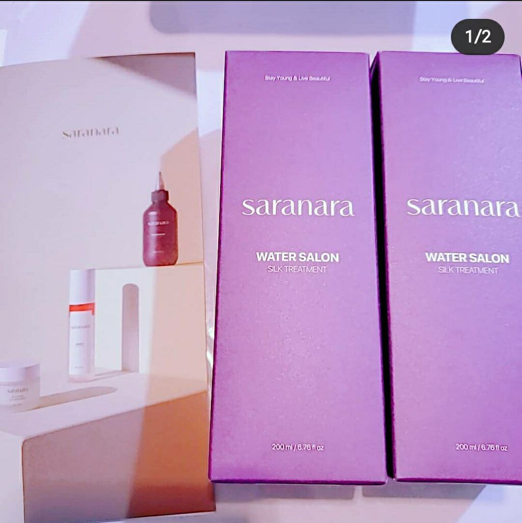 ウォーターサロン シルク トリートメント/SARANARA/洗い流すヘアトリートメントを使ったクチコミ（1枚目）