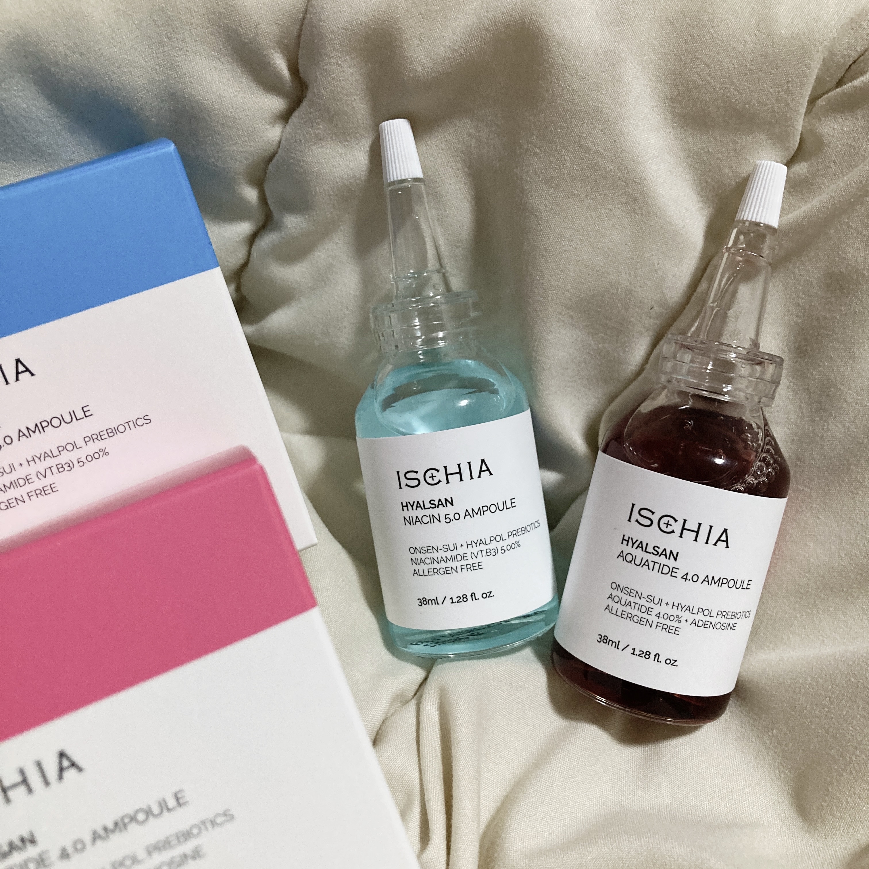 ヒアルサン ナイアシン5.0アンプル/ISCHIA/美容液を使ったクチコミ（3枚目）