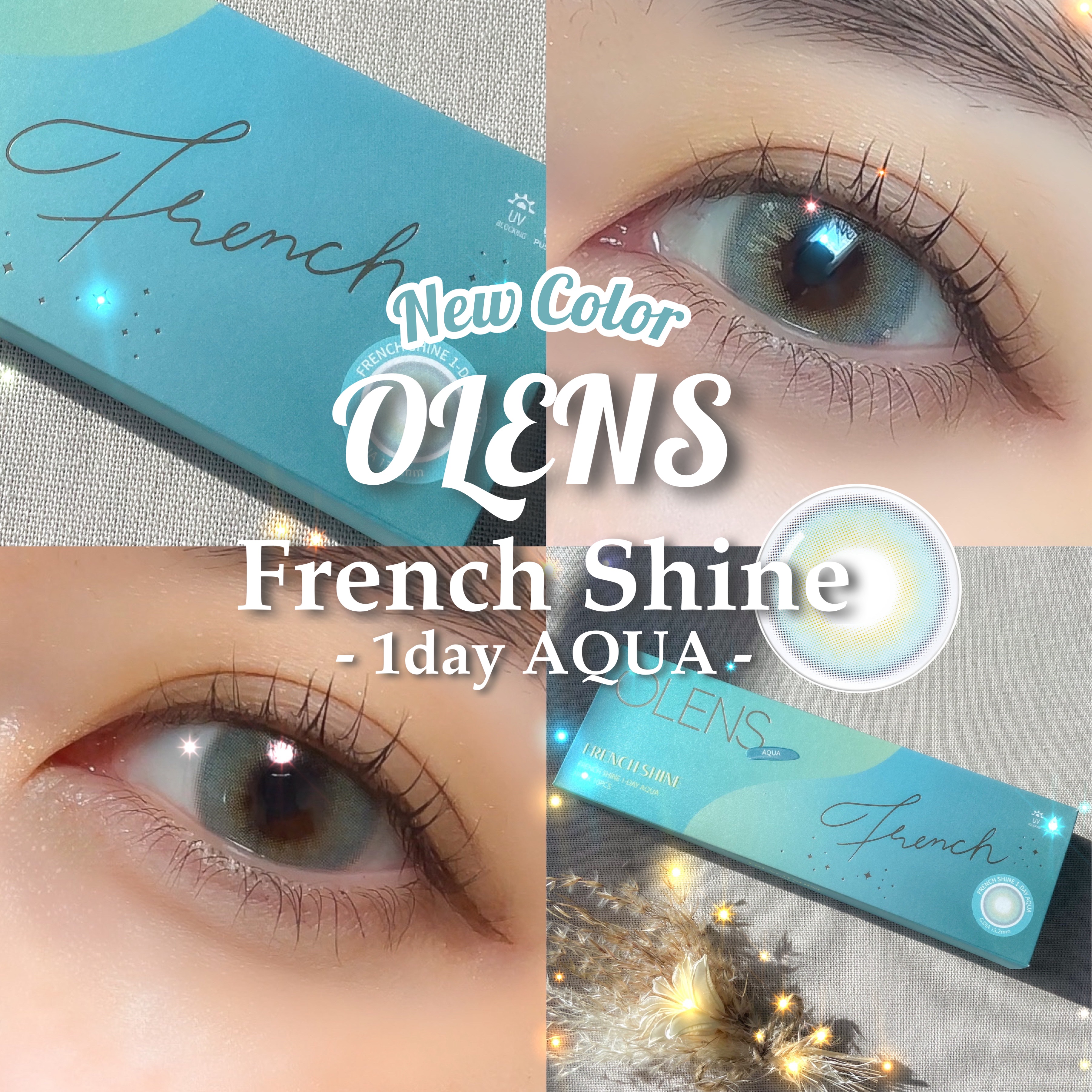 FrenchShine1day/OLENS/ワンデー（１DAY）カラコンを使ったクチコミ（1枚目）