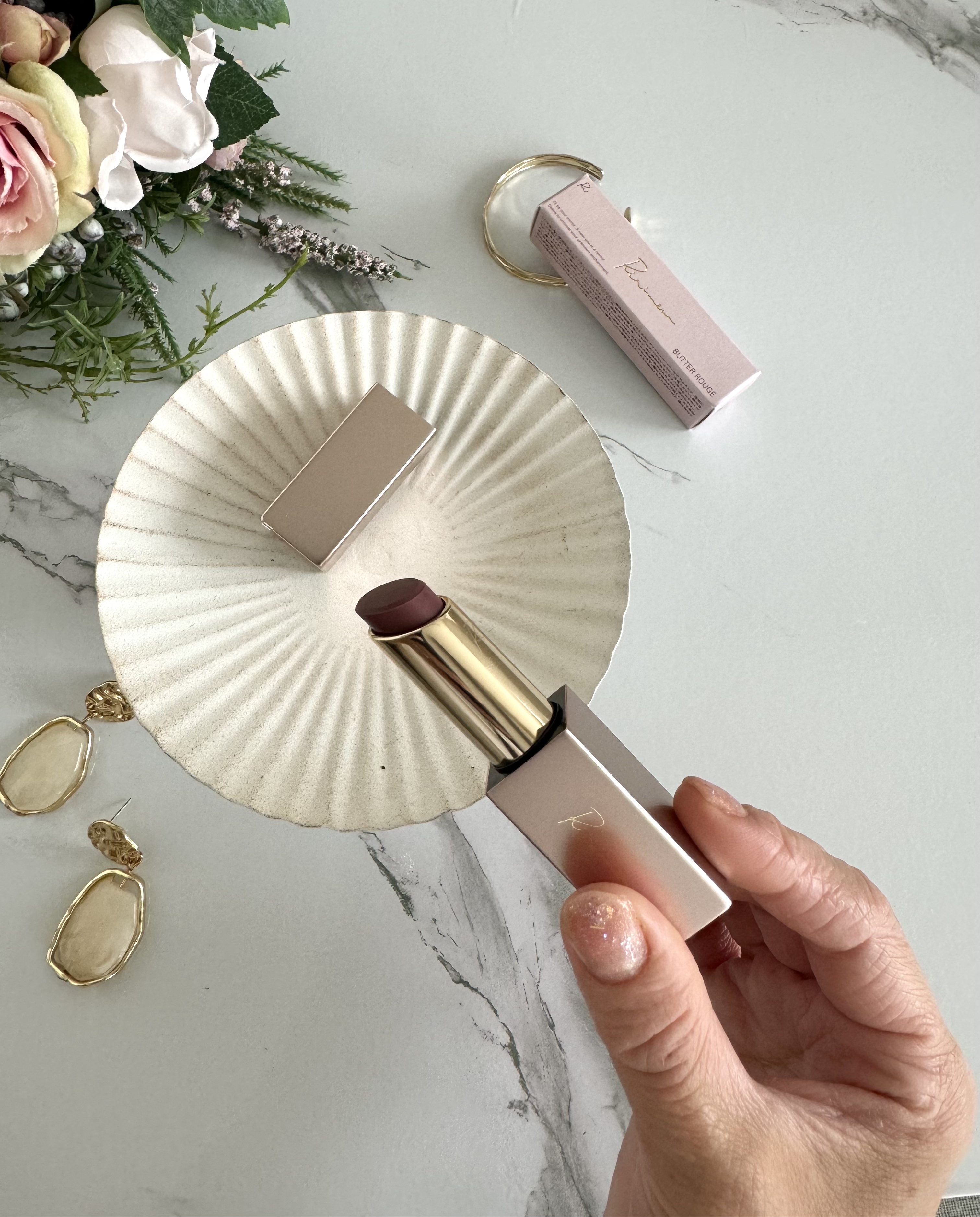 リリミュウ バタールージュ/Ririmew/口紅を使ったクチコミ（3枚目）