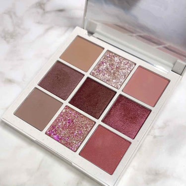 TERRAZZO Shadow palette 02/HOLIKA HOLIKA/アイシャドウパレットを使ったクチコミ（2枚目）