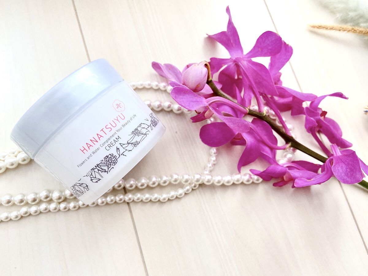 クリーム/HANATSUYU/フェイスクリームを使ったクチコミ（2枚目）