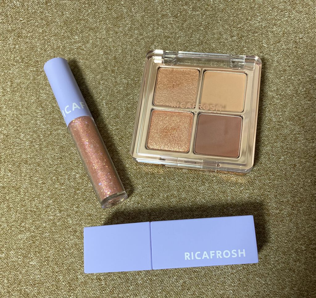 サンタプライズボックス/RICAFROSH/メイクアップキットを使ったクチコミ（3枚目）