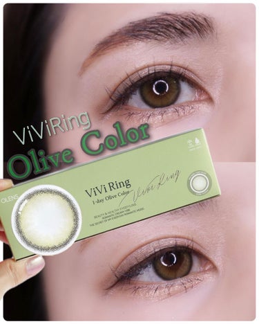 ViVi Ring 1day/OLENS/ワンデー（１DAY）カラコンを使ったクチコミ（1枚目）