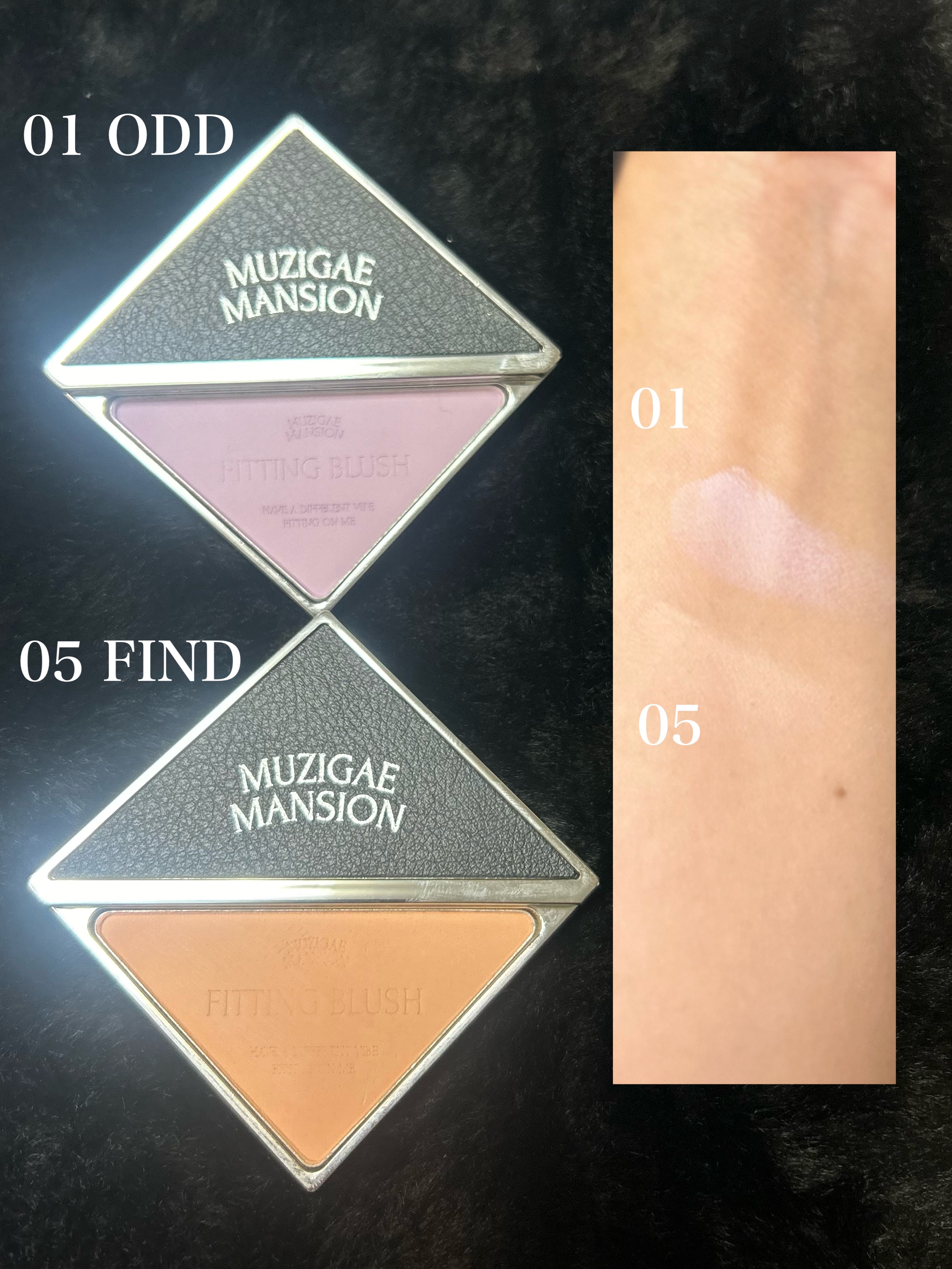 フィッティングブラッシュ/MUZIGAE MANSION/パウダーチークを使ったクチコミ（2枚目）