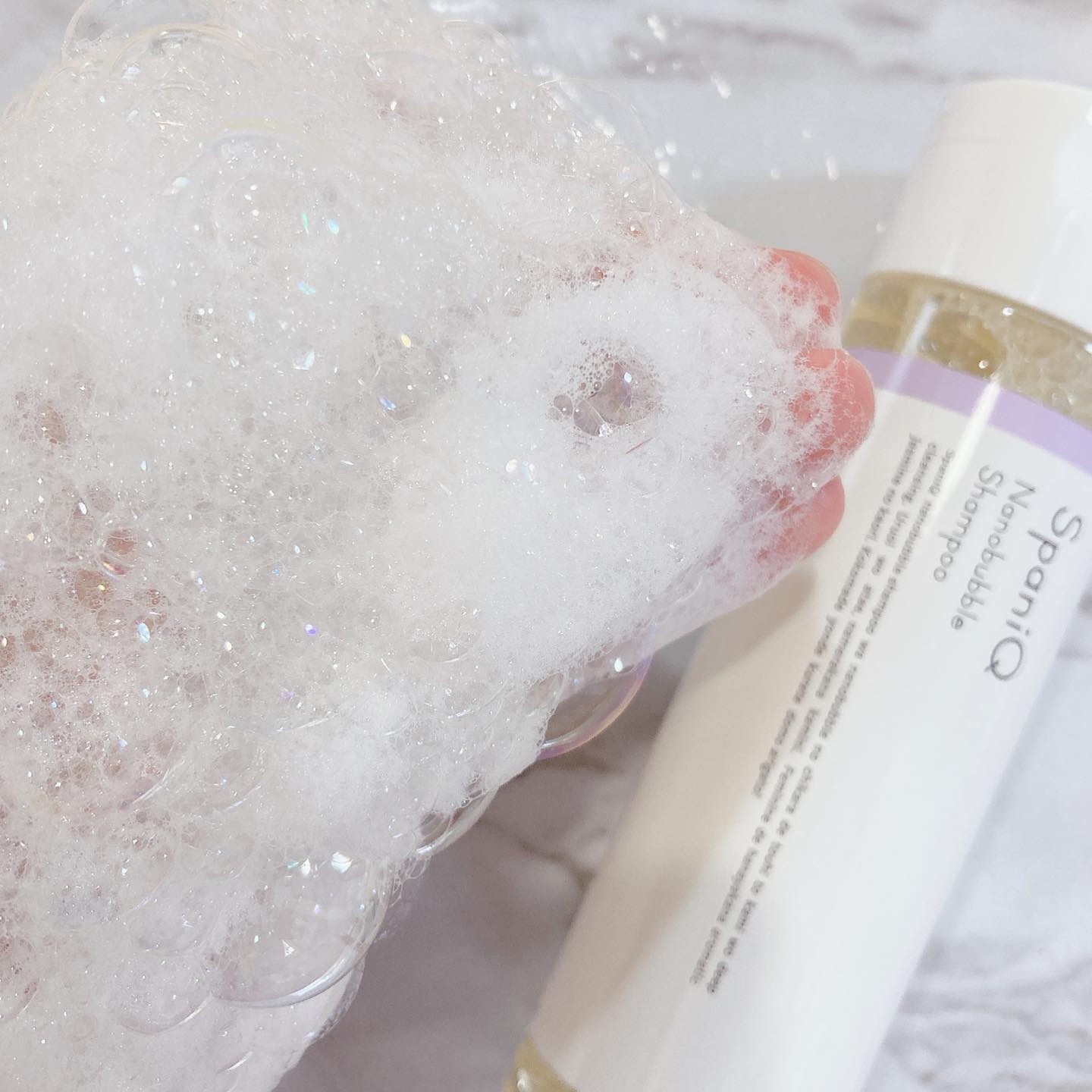 ナノグロストリートメント/SpaniQ/洗い流すヘアトリートメントを使ったクチコミ（3枚目）