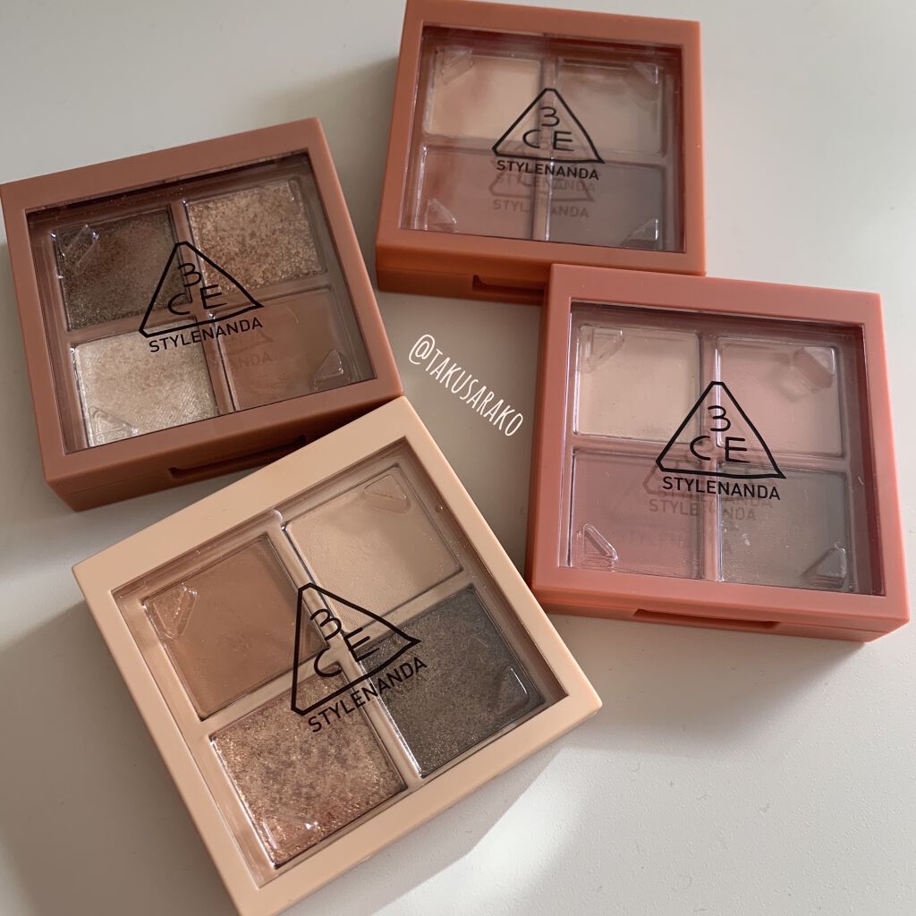 3CE ミニ マルチアイカラーパレット/3CE/アイシャドウパレットを使ったクチコミ（1枚目）