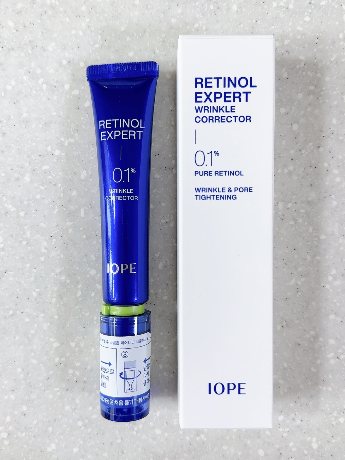 レチノール エキスパート0.1%/IOPE/美容液を使ったクチコミ（1枚目）