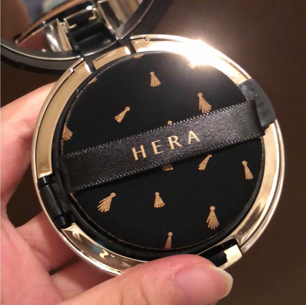 ブラック クッション/HERA/クッションファンデーションを使ったクチコミ（2枚目）