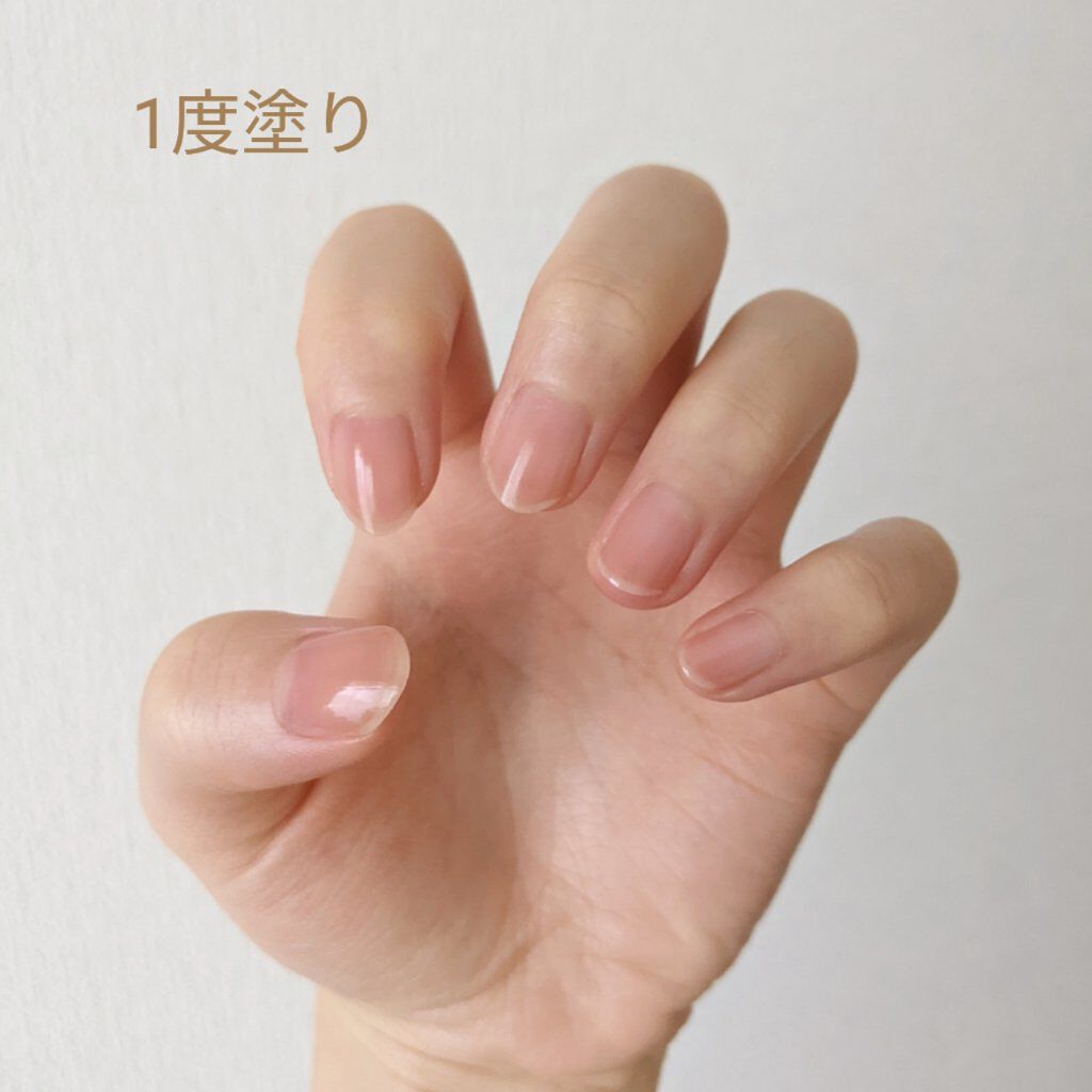 ネイルファンデーション PO02 ピンクオークル/パラドゥ/マニキュアを使ったクチコミ（2枚目）