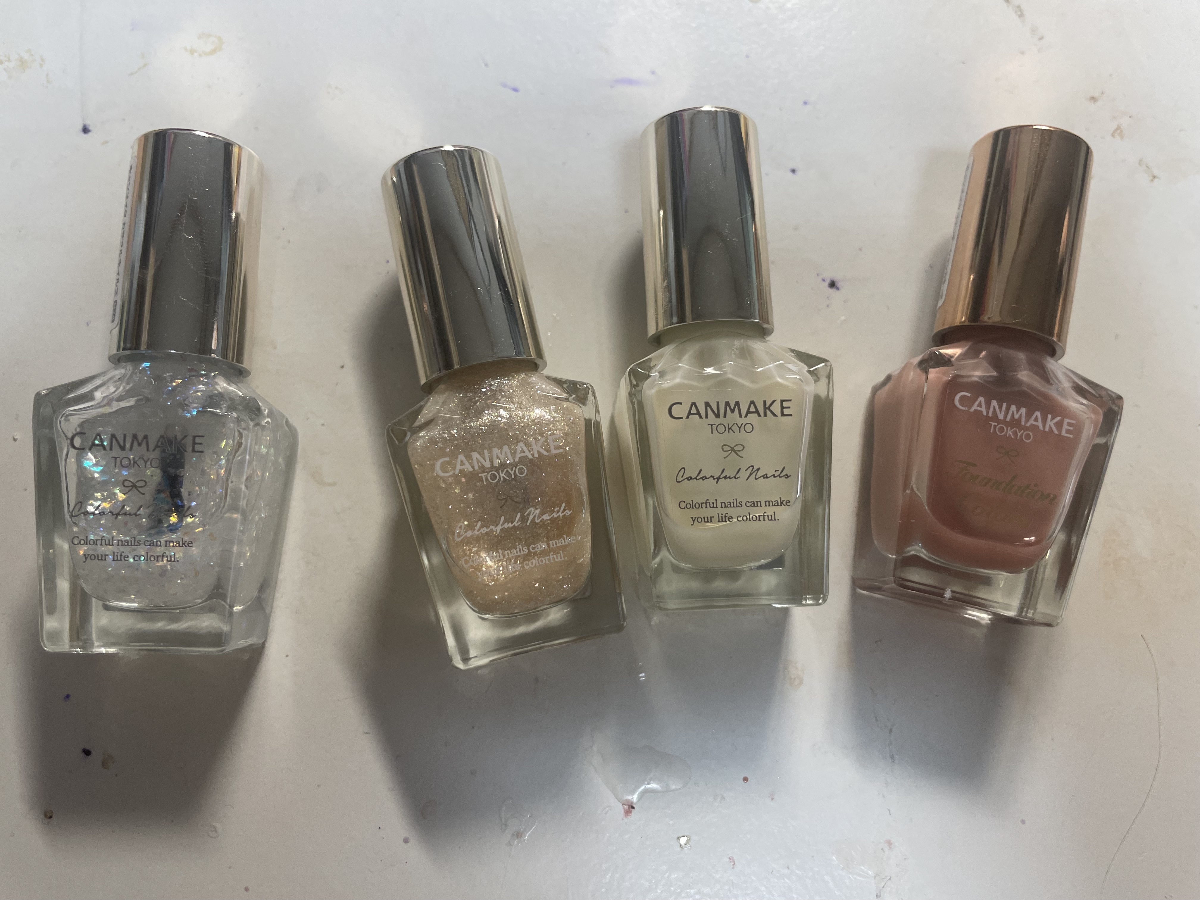 カラフルネイルズ/キャンメイク/マニキュアを使ったクチコミ（2枚目）