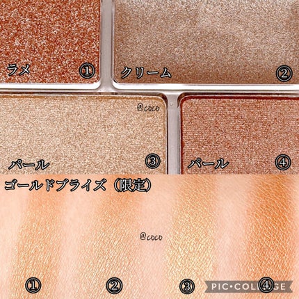 リラクシーアイシャドウ/GENE TOKYO/アイシャドウパレットを使ったクチコミ(7枚目)